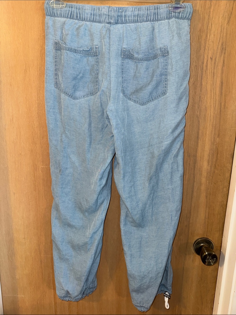 Nicole Miller Lightweight %100 Lyocell Cargo-Style Joggers Small - Picture 6 of 6